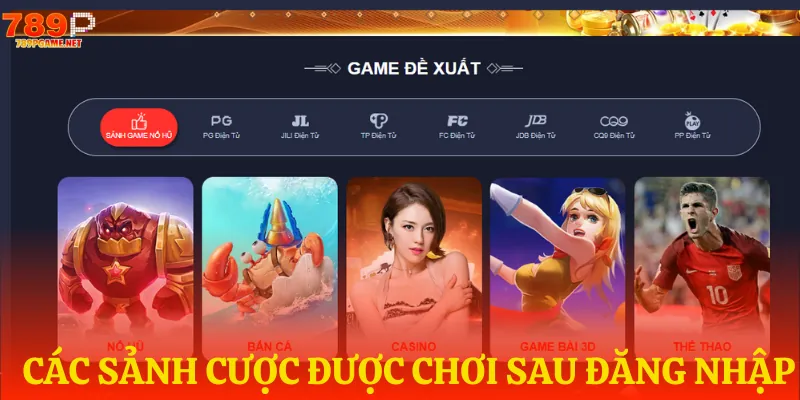 Đăng nhập 789P để chinh phục kho game phong phú Đăng nhập 789P để chinh phục kho game phong phú