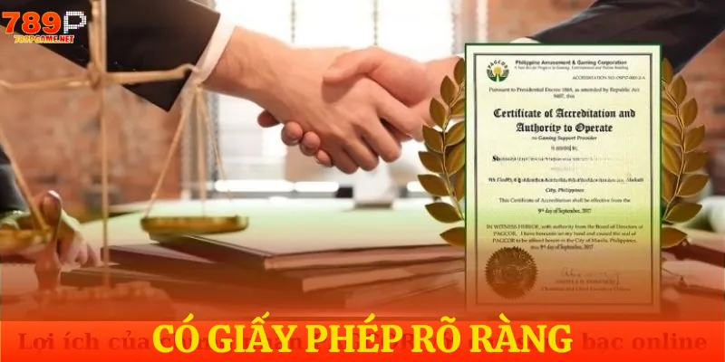 Giấy phép minh bạch, rõ ràng Giấy phép minh bạch, rõ ràng