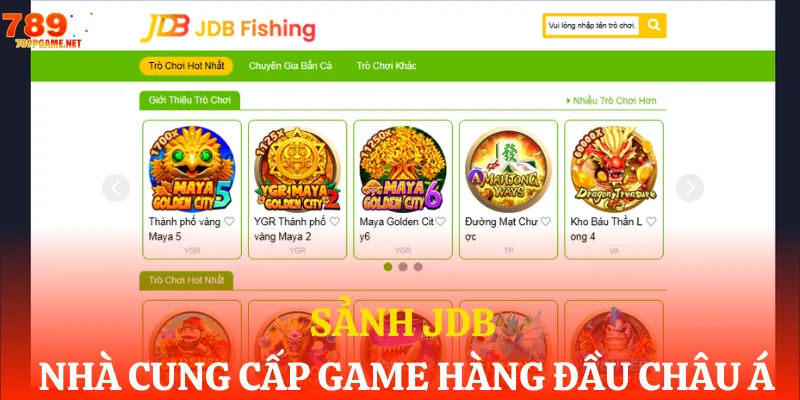 Giới thiệu sảnh JDB Giới thiệu sảnh JDB
