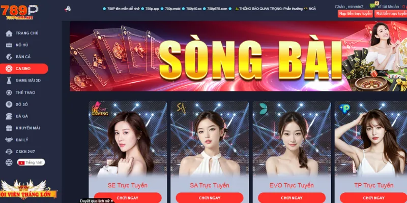 Khái quát về sòng bài uy tín Casino 789P